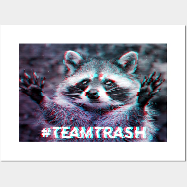 Team Trash Wall Art by Purplelism